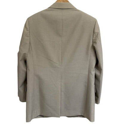 Fendi 2023 Model Single Tailored Jacket Fj0798 46 Beige Men's