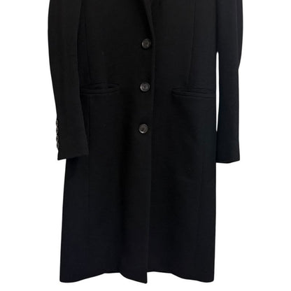 Gucci Michele Period Chester Coat 38 Black Ladies
