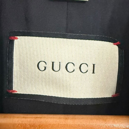 Gucci Michele Period Chester Coat 38 Black Ladies