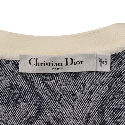 Christian Dior Toile De Jouy Sauvage Technical Knit Dioriviera Short Dress 38