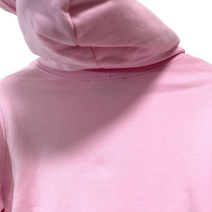 Versace Jeans Couture Logo Pullover Hoodie S Size Pink