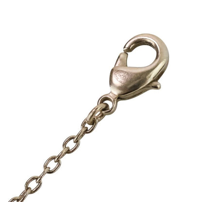 08P Chanel Coco Mark Butterfly Motif 2WAY Reversible Necklace Pink X Yellow