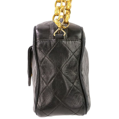 Chanel Charm Quilted Chain Shoulder Bag Camera