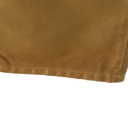 Prada 24AW Moleskin Pants Light Brown Moleskin Double Knee Button Fly Painter