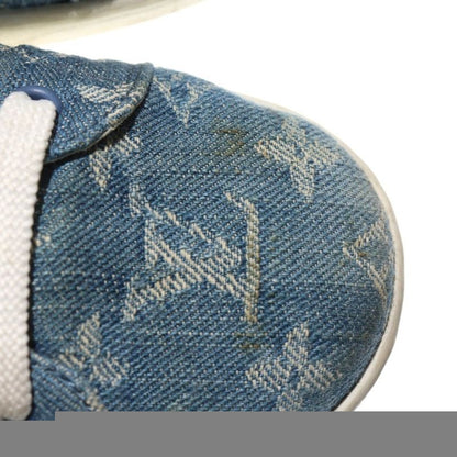 Louis Vuitton Luxembourg Grain Monogram Denim Sneakers Ms0189