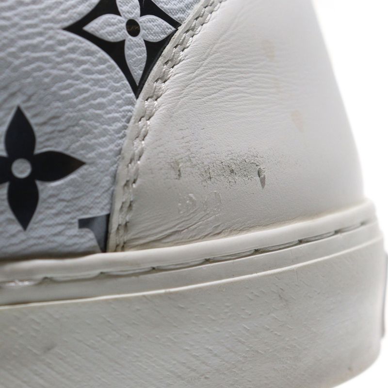 Louis Vuitton 21SS Tattoo Line Monogram Leather High Cut Sneakers Ld0231
