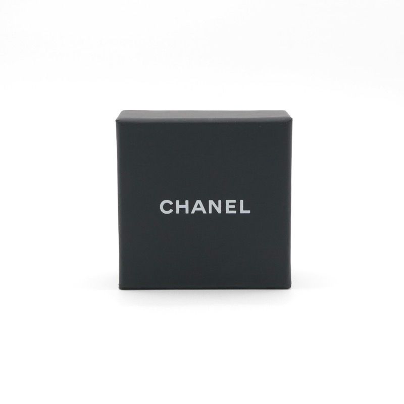 Chanel Earrings Earring Gold Coco Mark Rhinestone