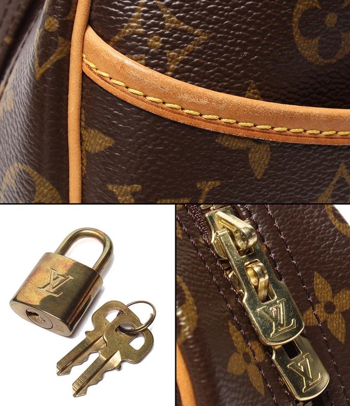 Louis Vuitton Handbag Trouville Monogram M42228 Women's Louis Vuitton