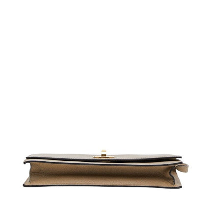 Bvlgari Beige Leather Women's