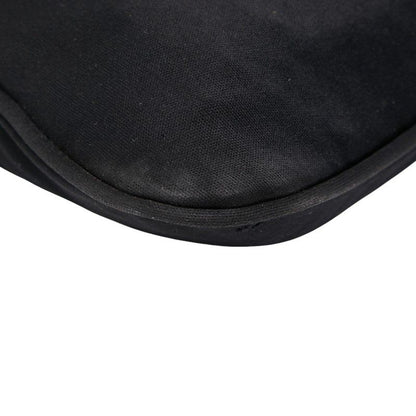 Fendi Mamma Bucket Logo Black Jersey Leather Women's