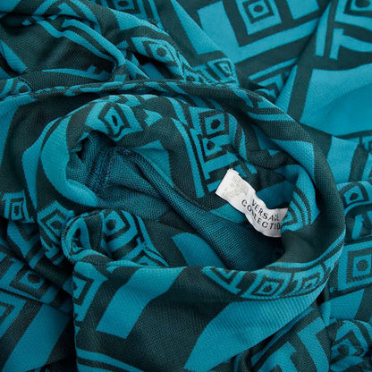Versace Dress Size 40 Green Viscose Women's
