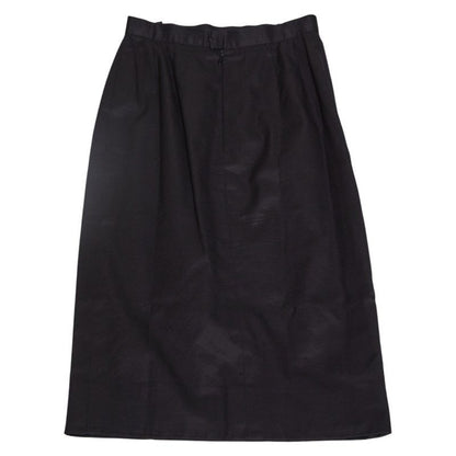 Chanel Skirt Size 34 Black Cotton Women's