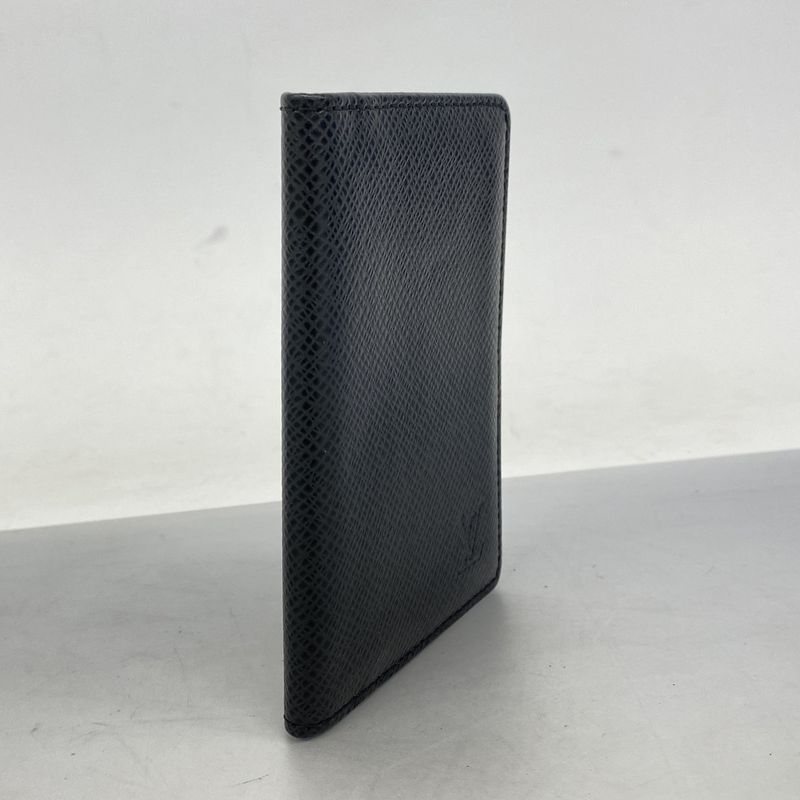 Louis Vuitton Card Case Taiga Organizer Depoche M30512 Ardoise Men's