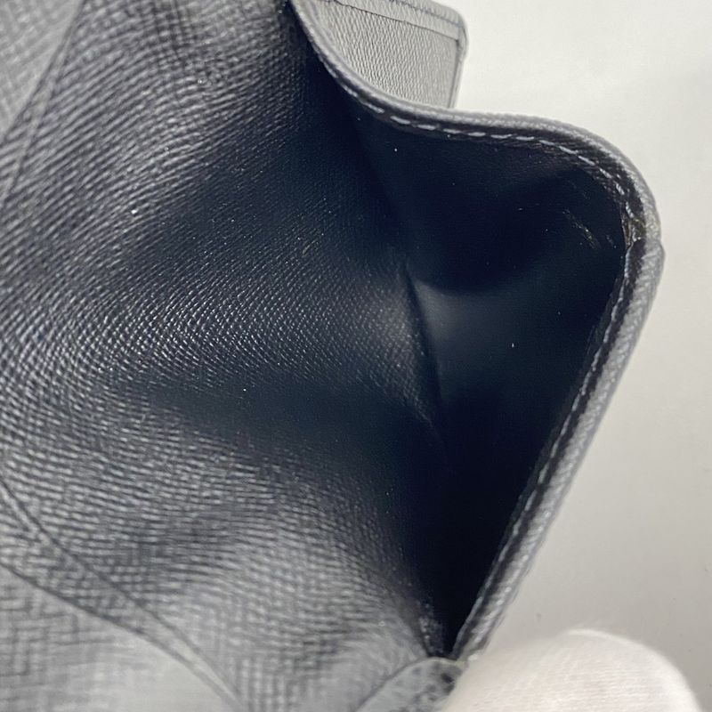 Louis Vuitton Card Case Taiga Organizer Depoche M30512 Ardoise Men's