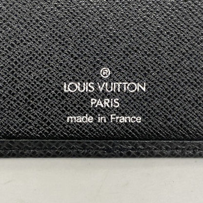 Louis Vuitton Long Bill Holder Taiga Porto Cult Cles Di M31002 Ardoise Men's