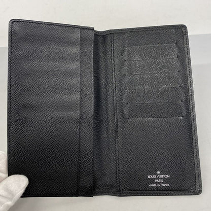 Louis Vuitton Long Bill Holder Taiga Porto Cult Cles Di M31002 Ardoise Men's