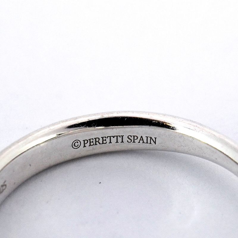 Tiffany & Co Ring Bean Silver 925 No 11 Women's