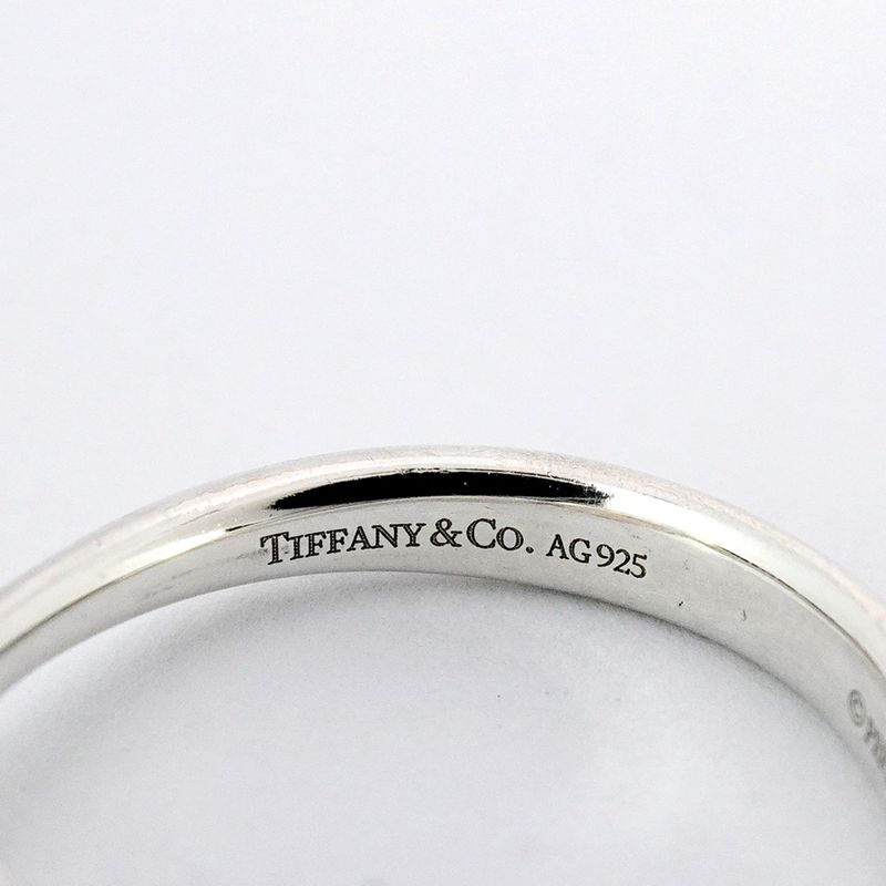 Tiffany & Co Ring Bean Silver 925 No 11 Women's