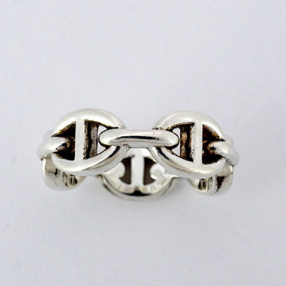 Hermes Ring Chaine D'ancre Silver 925 #51 Ladies