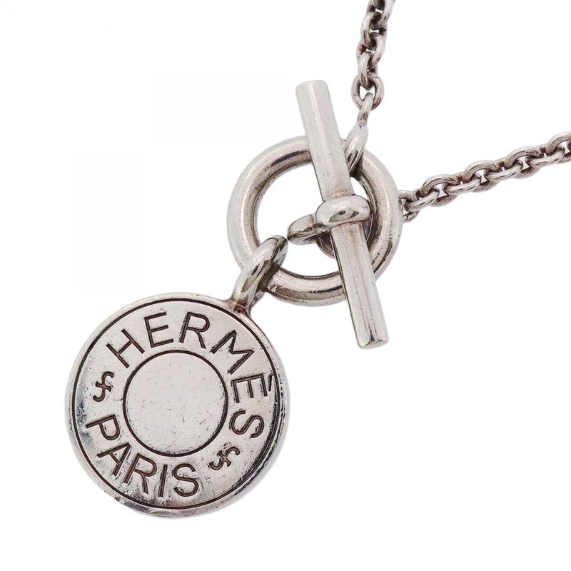 Hermes Necklace Serie Silver 925 Ladies