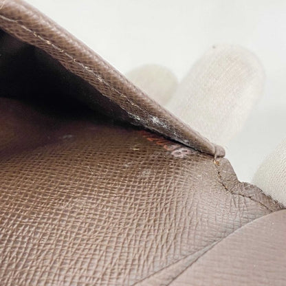 Louis Vuitton Card Case Damier Organizer Depoche N61721 Ebene Men's Women's