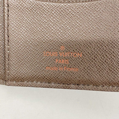 Louis Vuitton Card Case Damier Organizer Depoche N61721 Ebene Men's Women's