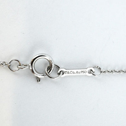Tiffany & Co Necklace Loving Heart 18K White Gold White Gold Diamond Ladies