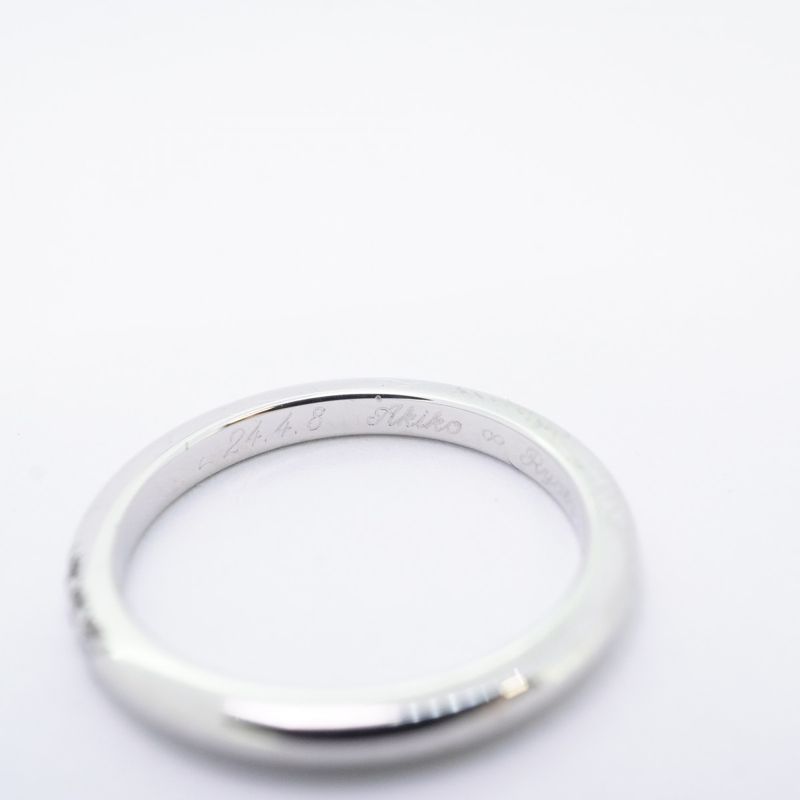 Tiffany & Co Ring Forever 3PD Pt950 Platinum Diamond Size 7.5 Women's