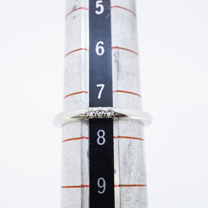 Tiffany & Co Ring Forever 3PD Pt950 Platinum Diamond Size 7.5 Women's