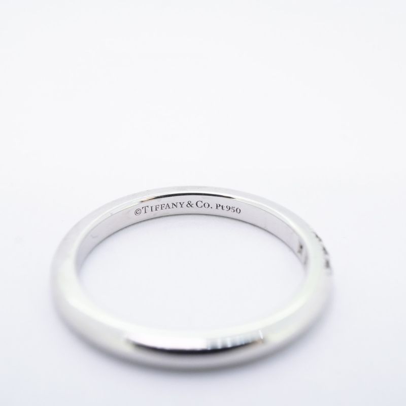 Tiffany & Co Ring Forever 3PD Pt950 Platinum Diamond Size 7.5 Women's