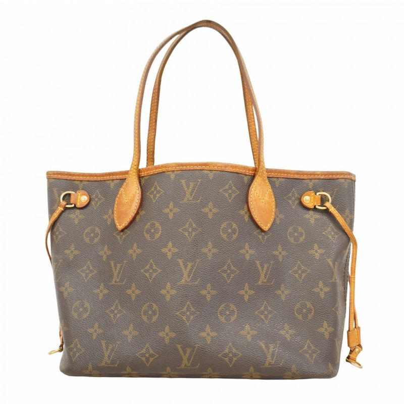 Louis Vuitton Tote Bag Monogram Neverfull PM M40155 Brown Ladies