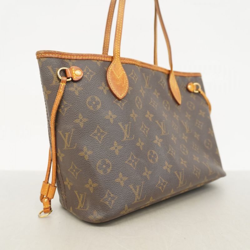 Louis Vuitton Tote Bag Monogram Neverfull PM M40155 Brown Ladies