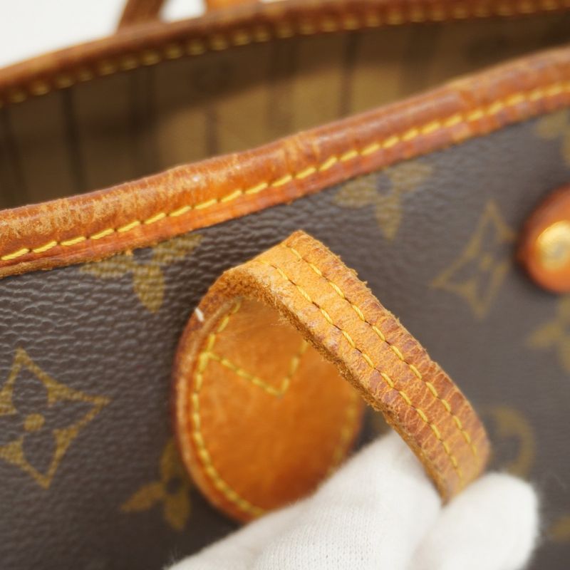 Louis Vuitton Tote Bag Monogram Neverfull PM M40155 Brown Ladies