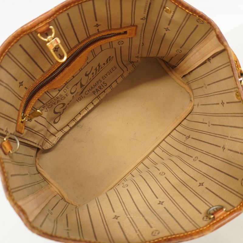 Louis Vuitton Tote Bag Monogram Neverfull PM M40155 Brown Ladies