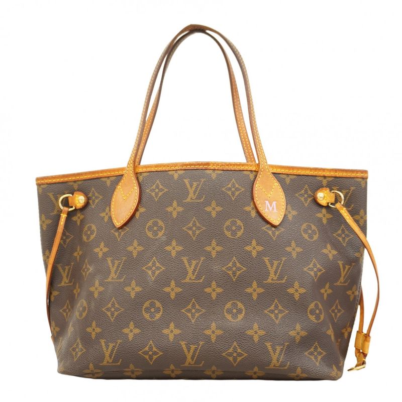 Louis Vuitton Tote Bag Monogram Neverfull PM M40155 Brown Ladies