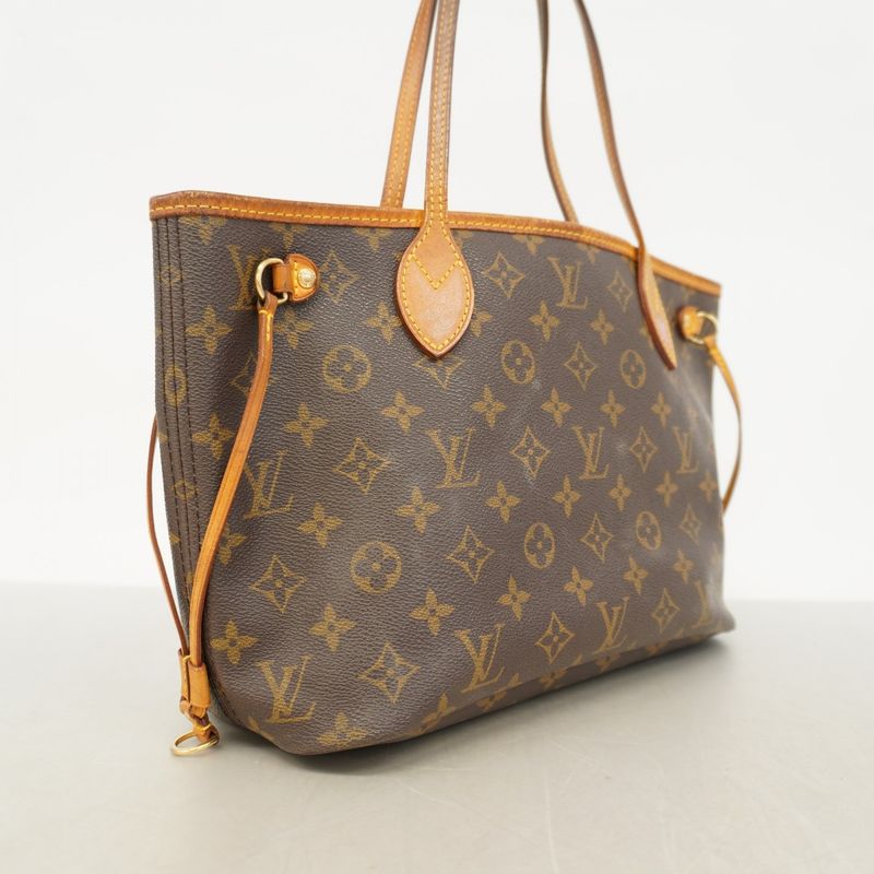 Louis Vuitton Tote Bag Monogram Neverfull PM M40155 Brown Ladies