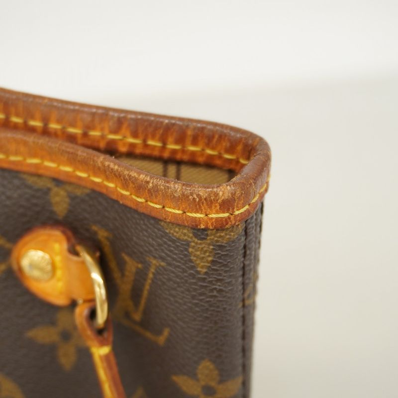 Louis Vuitton Tote Bag Monogram Neverfull PM M40155 Brown Ladies