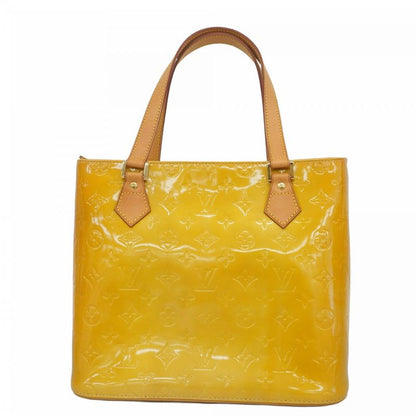 Louis Vuitton Tote Bag Vernis Houston M91004 Beige Ladies