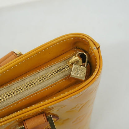 Louis Vuitton Tote Bag Vernis Houston M91004 Beige Ladies