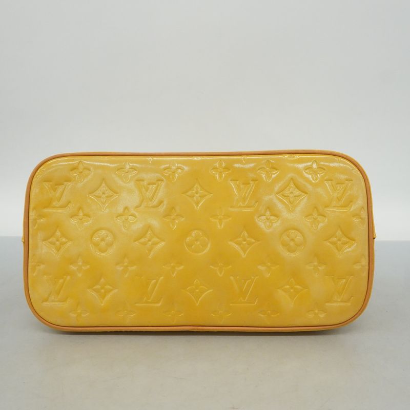 Louis Vuitton Tote Bag Vernis Houston M91004 Beige Ladies