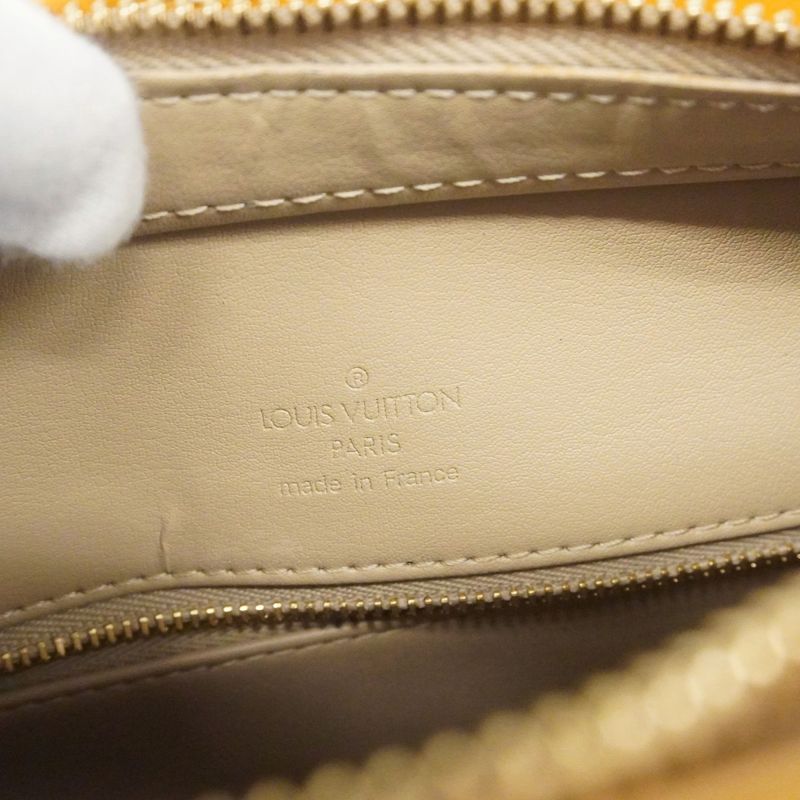 Louis Vuitton Tote Bag Vernis Houston M91004 Beige Ladies