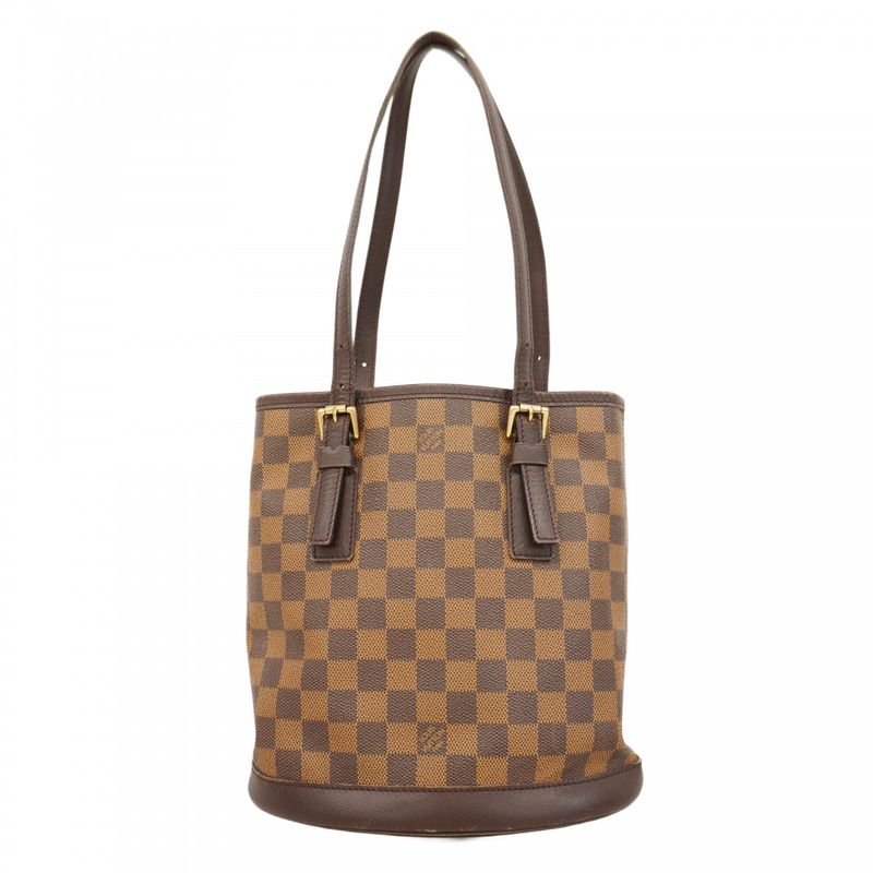 Louis Vuitton Tote Bag Damier Marais N42240 Ebene Ladies