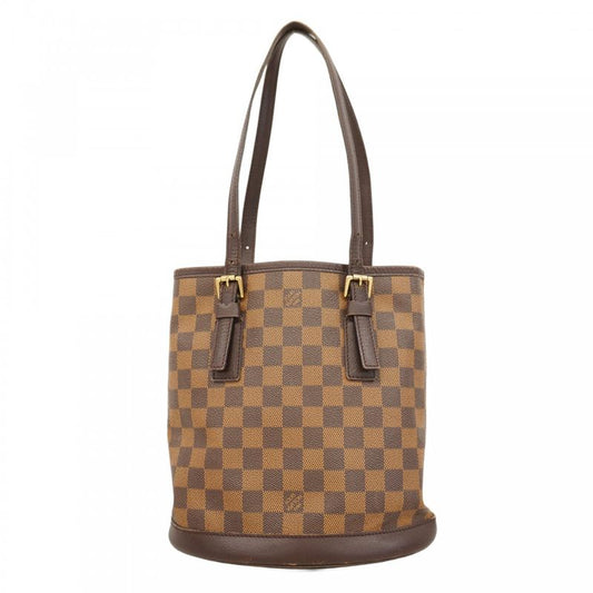 Louis Vuitton Tote Bag Damier Marais N42240 Ebene Ladies