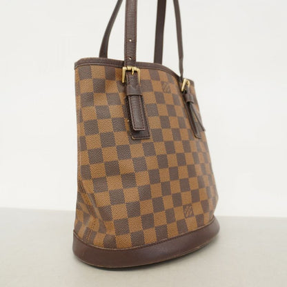 Louis Vuitton Tote Bag Damier Marais N42240 Ebene Ladies