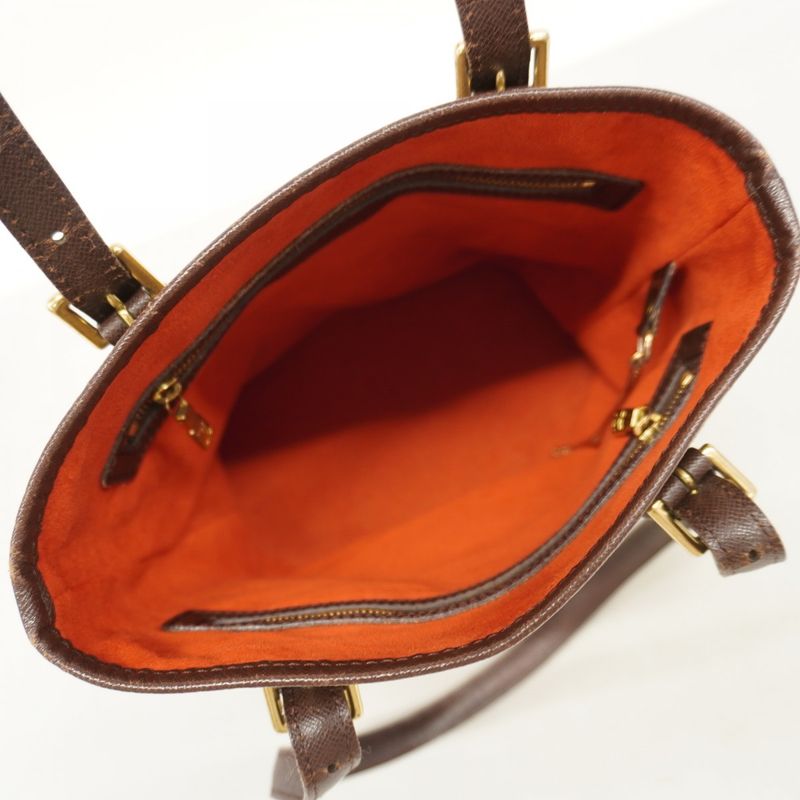 Louis Vuitton Tote Bag Damier Marais N42240 Ebene Ladies