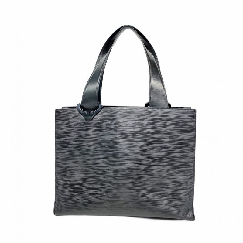 Louis Vuitton Tote Bag Epi Gemmo M52452 Noir Black Women's
