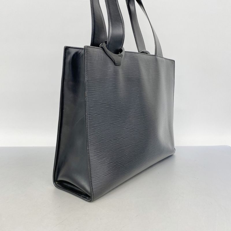 Louis Vuitton Tote Bag Epi Gemmo M52452 Noir Black Women's