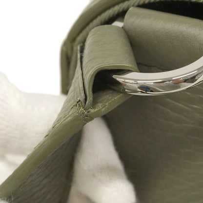 Christian Dior Shoulder Bag Dior Gravity Leather Khaki Silver Hardware Men's