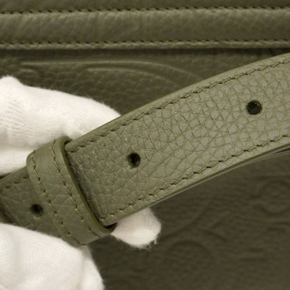 Christian Dior Shoulder Bag Dior Gravity Leather Khaki Silver Hardware Men's