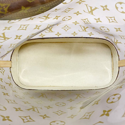 Louis Vuitton Tote Bag Monogram Vinyl Cabas Amble MM M92501 Brown Ladies